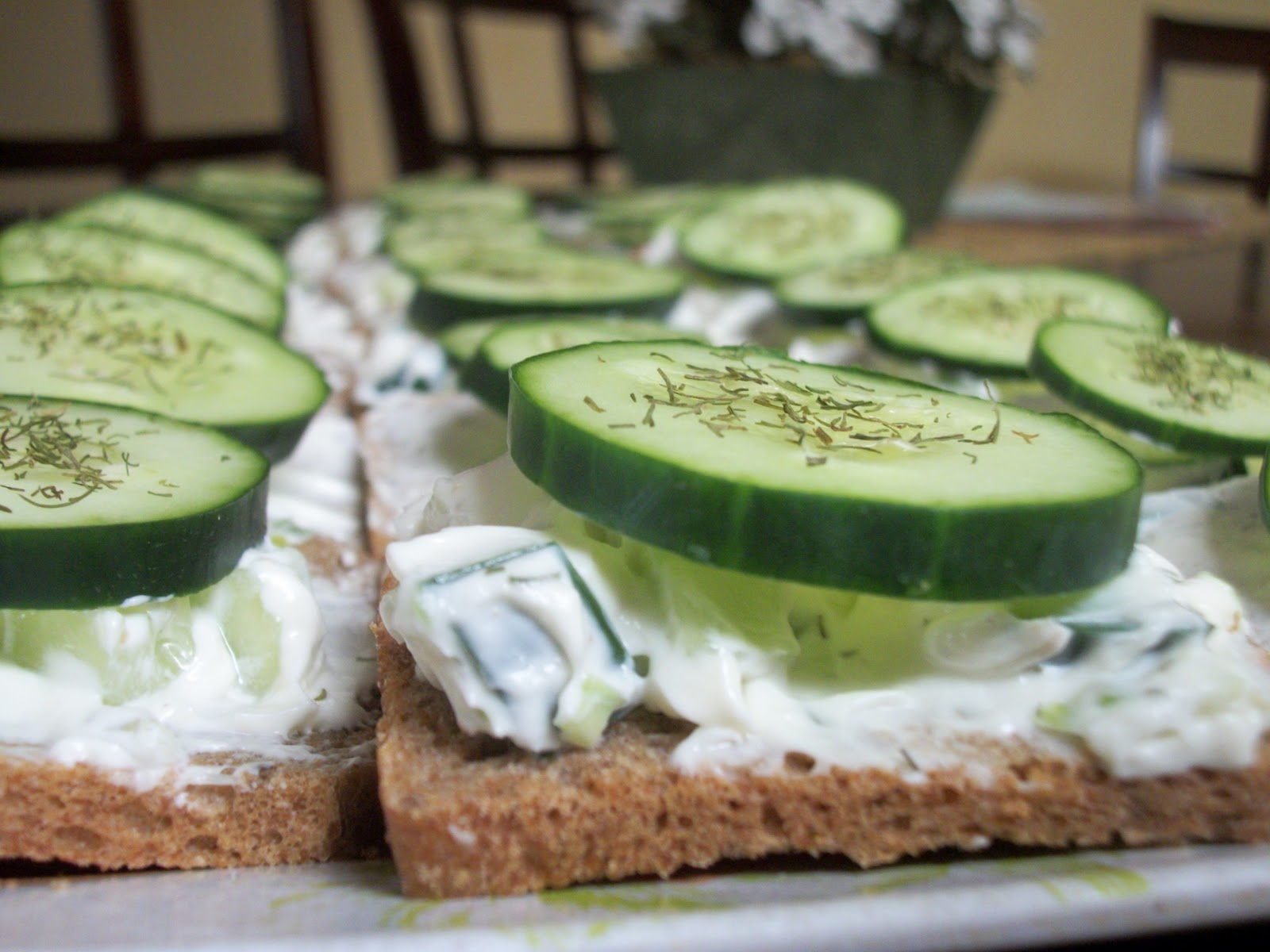 Cooking & Baking with a Passion: Cucumber Sandwiches
