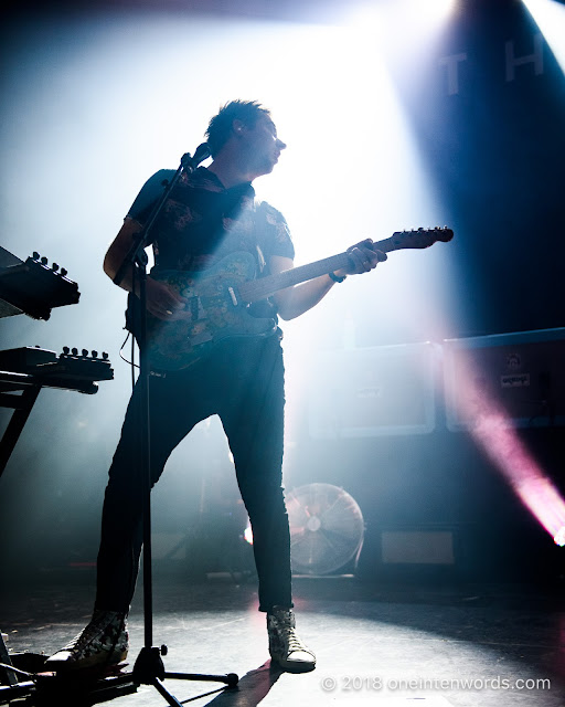 The Wombats at The Danforth Music Hall on October 27, 2018 Photo by John Ordean at One In Ten Words oneintenwords.com toronto indie alternative live music blog concert photography pictures photos