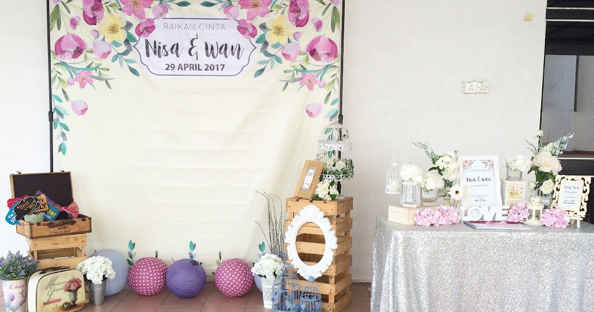 Ideasbyfarah: PHOTO BOOTH KAHWIN NISA & WAN