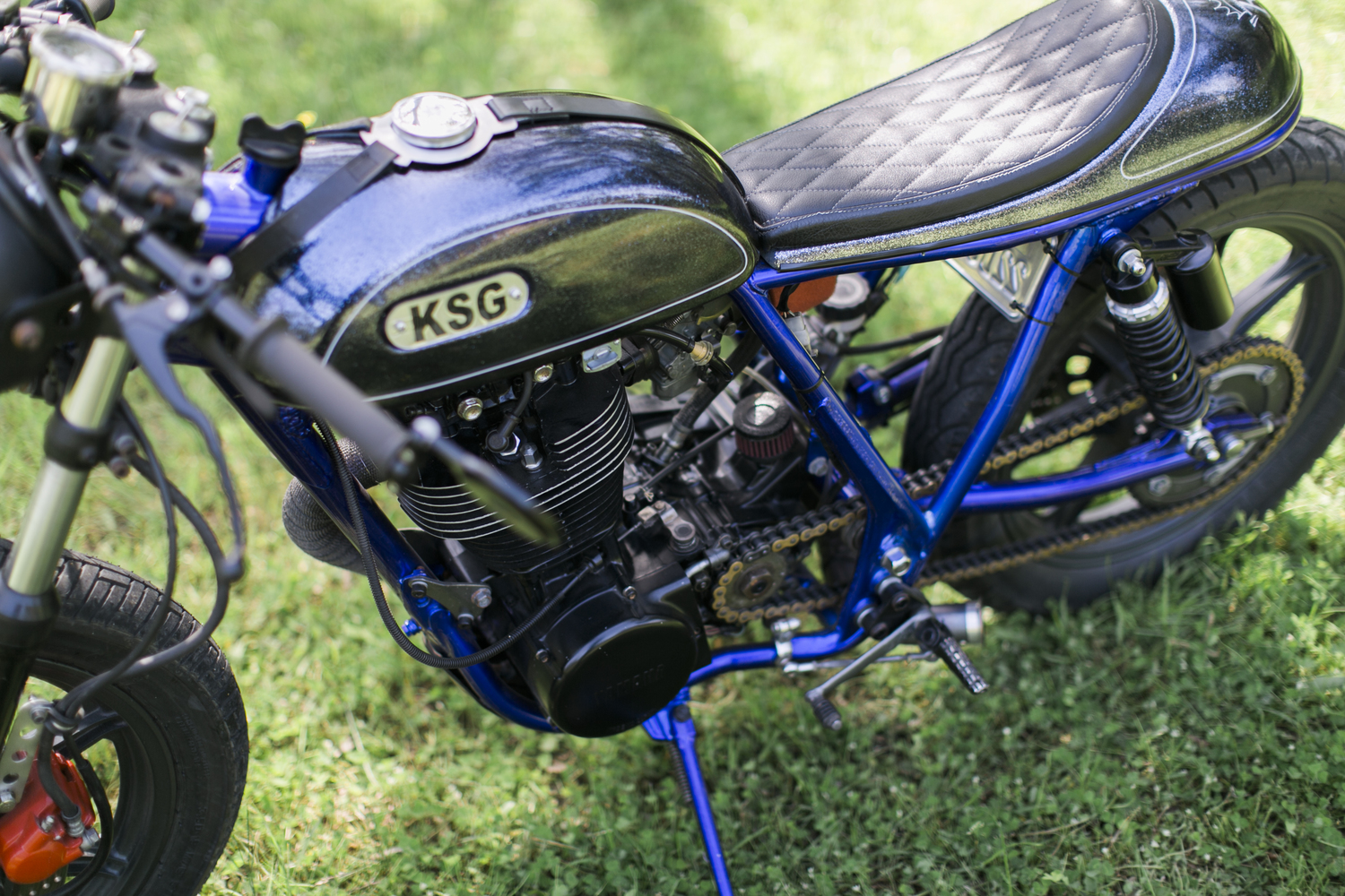 Hell Kustom Yamaha SR500 1977 By Kickstart Garage