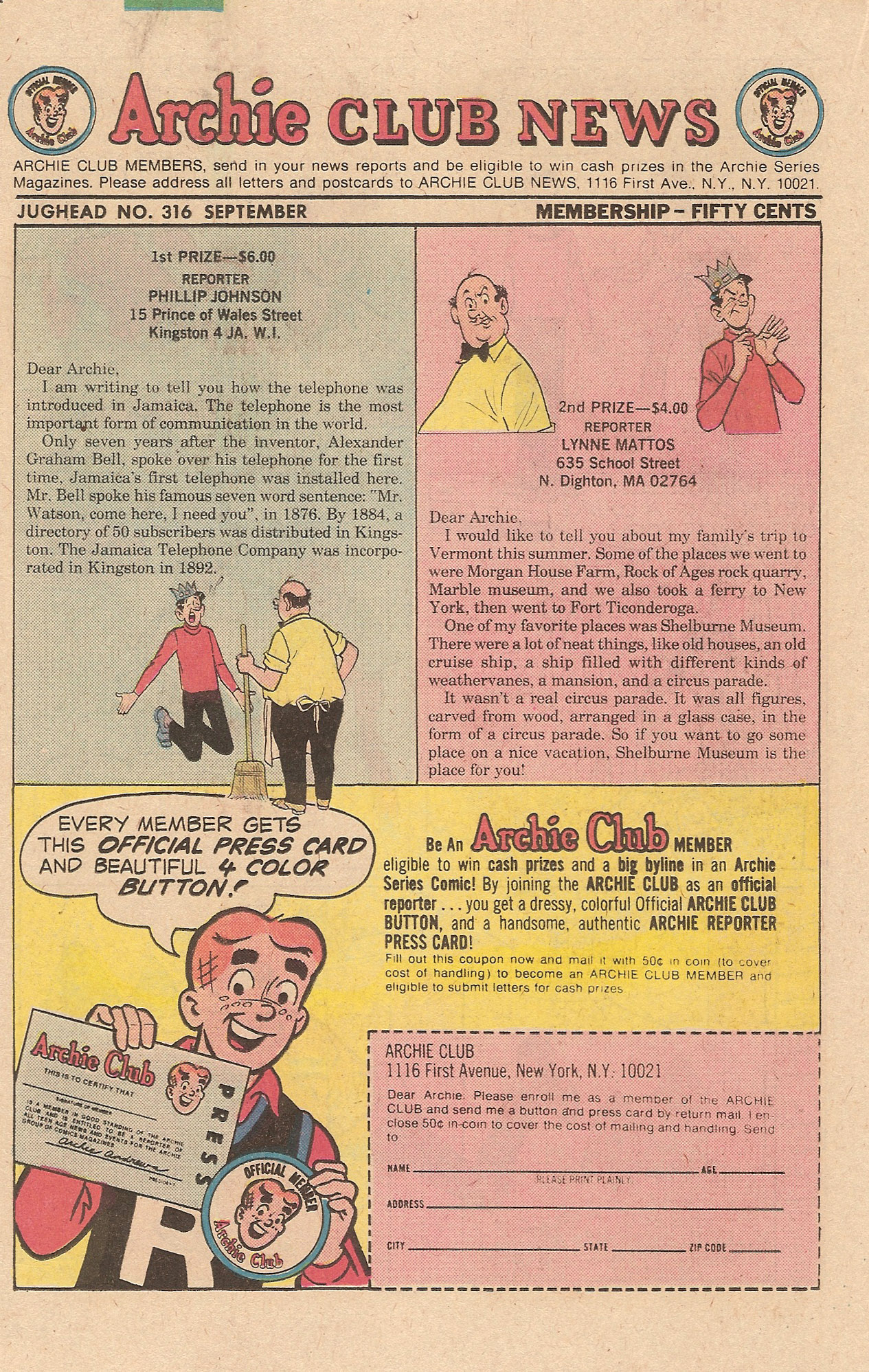 Read online Jughead (1965) comic -  Issue #316 - 18