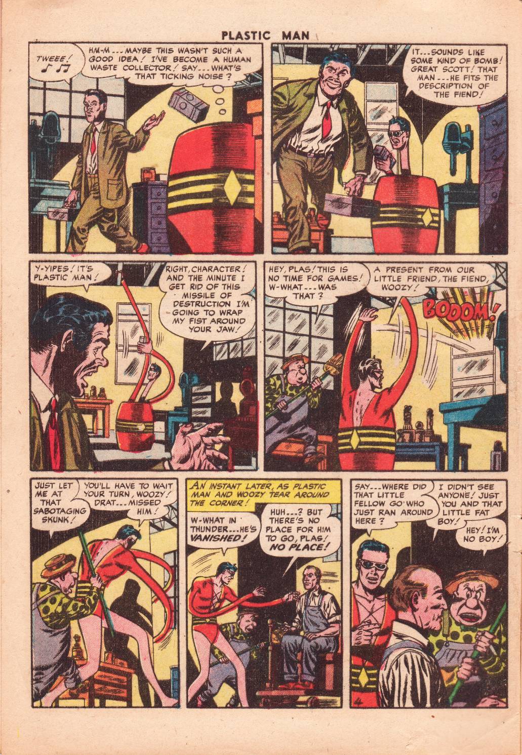 Read online Plastic Man (1943) comic -  Issue #47 - 7