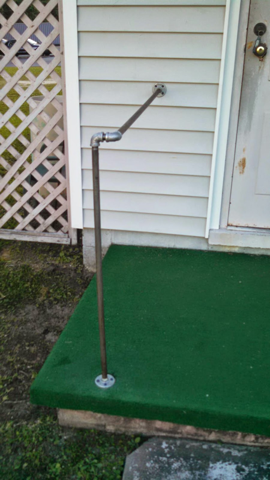 Newport NC Rotary Club: Back Door Safety Rail