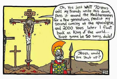 Funny Jesus Cross Joke Picture Cartoon