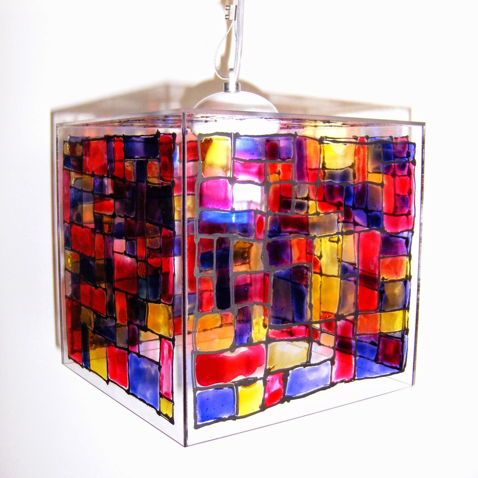 Ludica Iluminacion Lamparas de Acrilico de Techo Colgantes Moderna