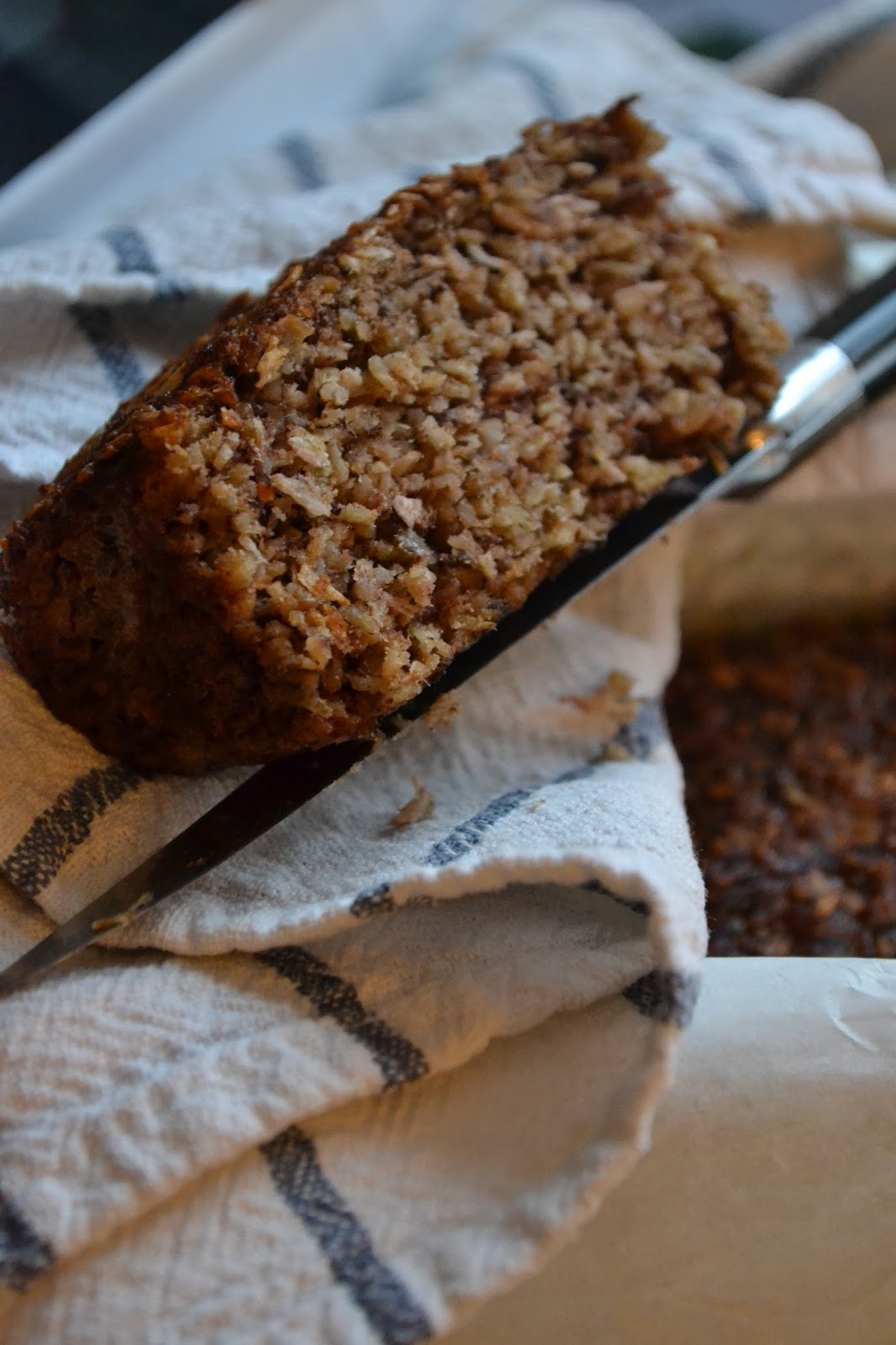 Gesundes Bananenbrot mit Haferflocken, Kokosraspeln und ohne Mehl - The ...