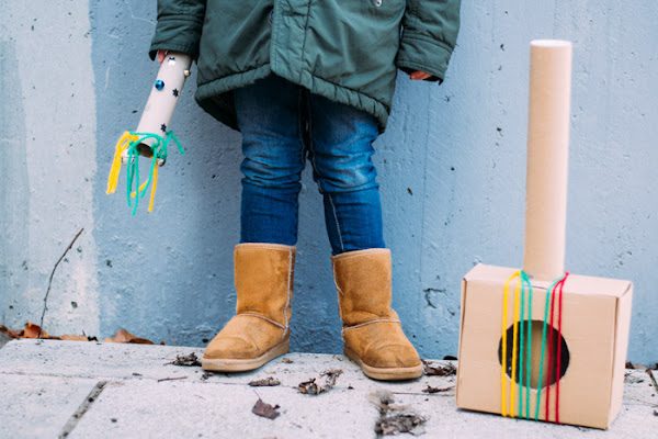 Instrumentos musicales diy y Concierto de Navidad Cateura