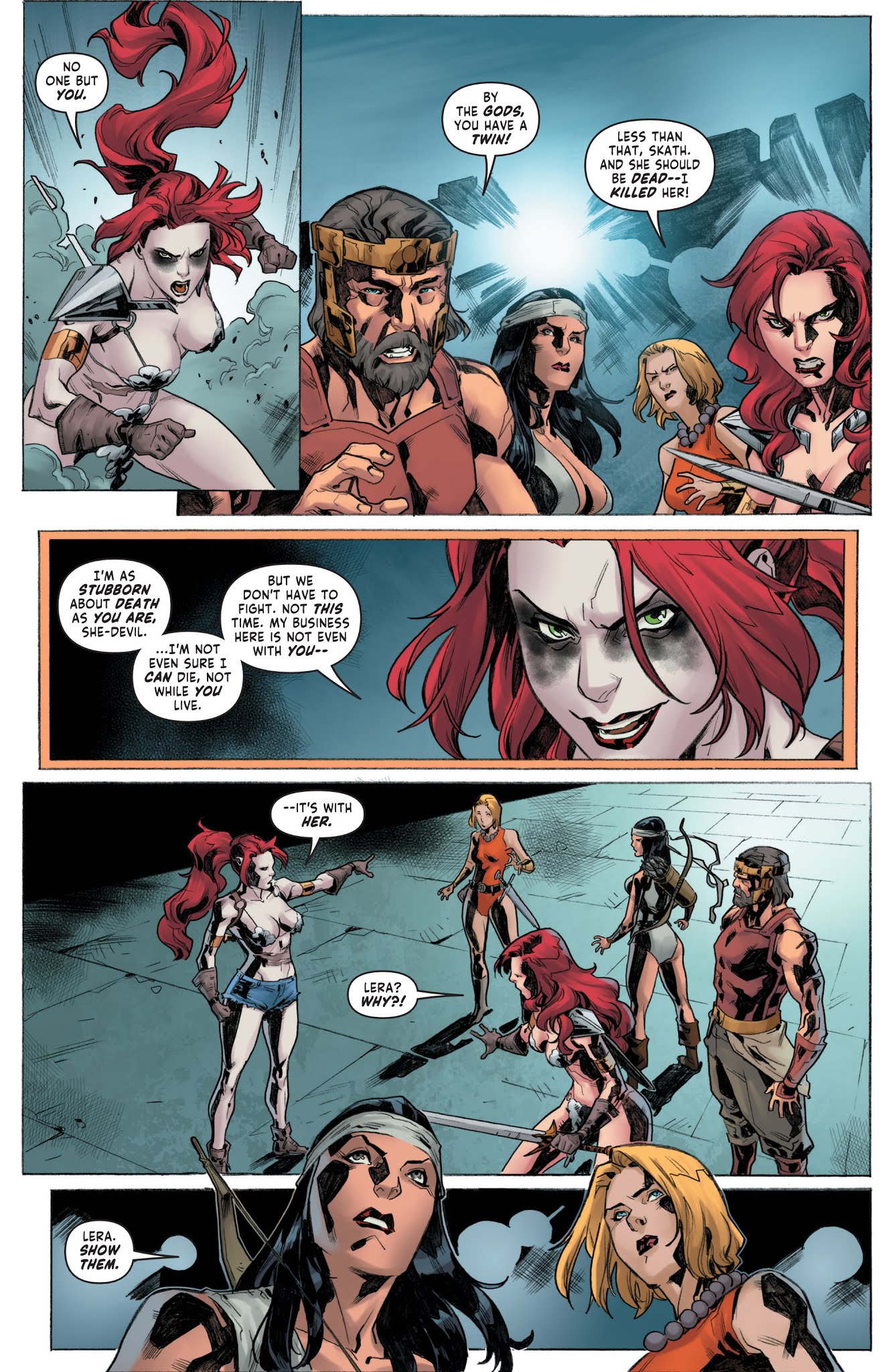Read online Red Sonja Vol. 4 comic -  Issue #21 - 21