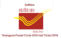 Telangana Postal Circle GDS Hall Ticket