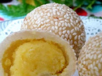Resep Kreasi Kue Onde - Onde isi Telur Resep Kreasi Kue Onde - Onde isi Telur