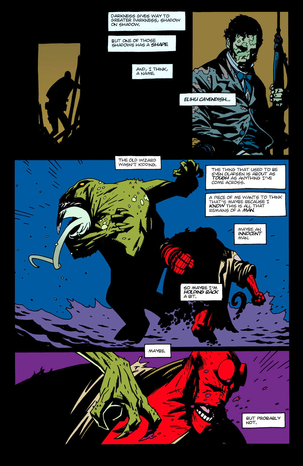 Read online Hellboy: Seed of Destruction comic -  Issue #3 - 13