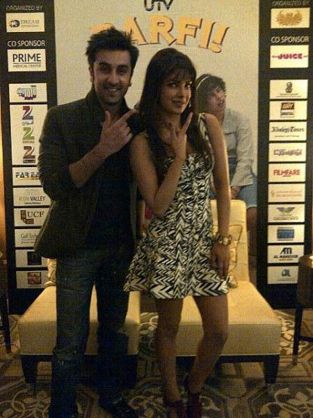 Barfi Team at Dubai for promotion of movie