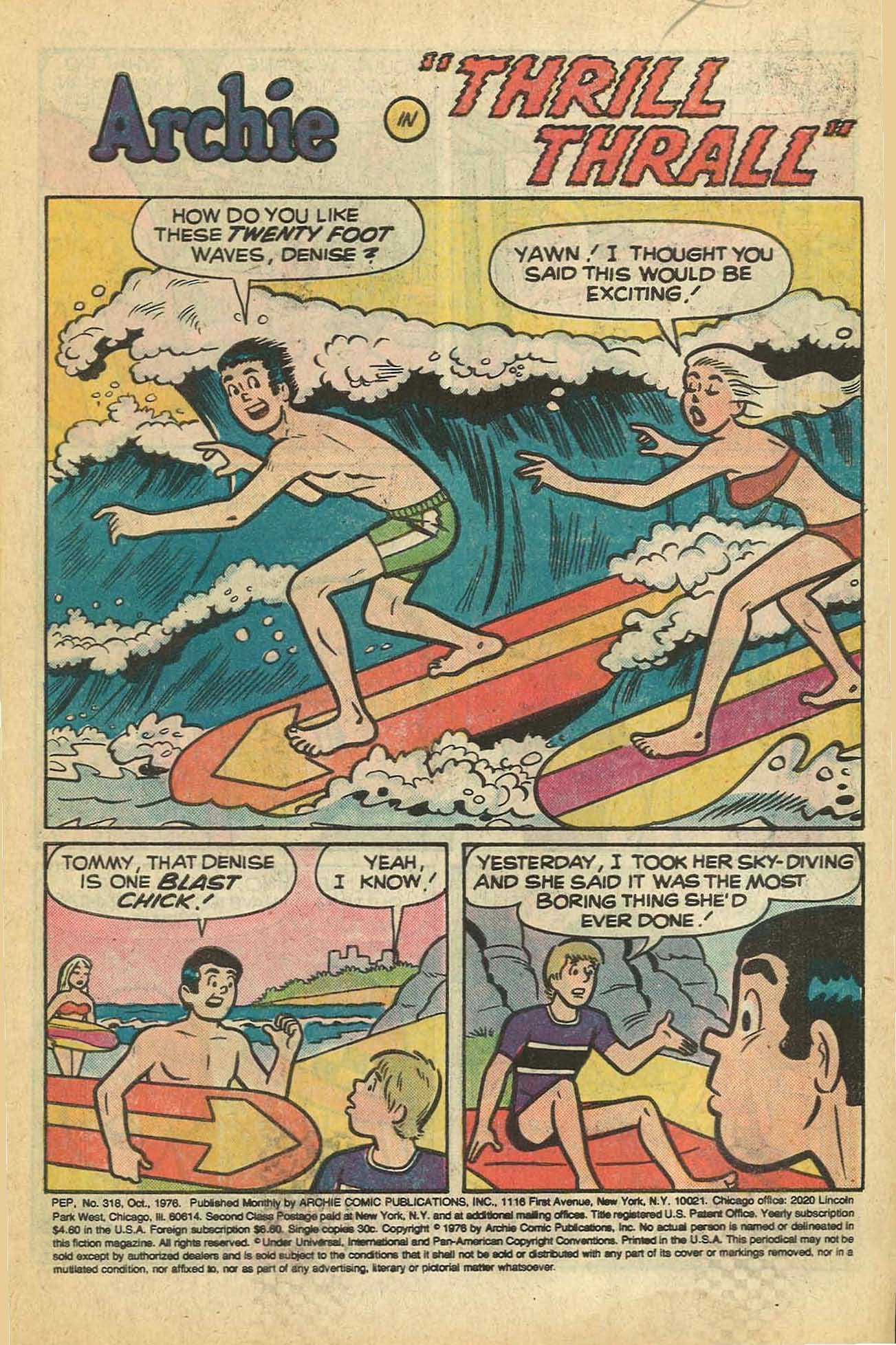 Read online Pep Comics comic -  Issue #318 - 3