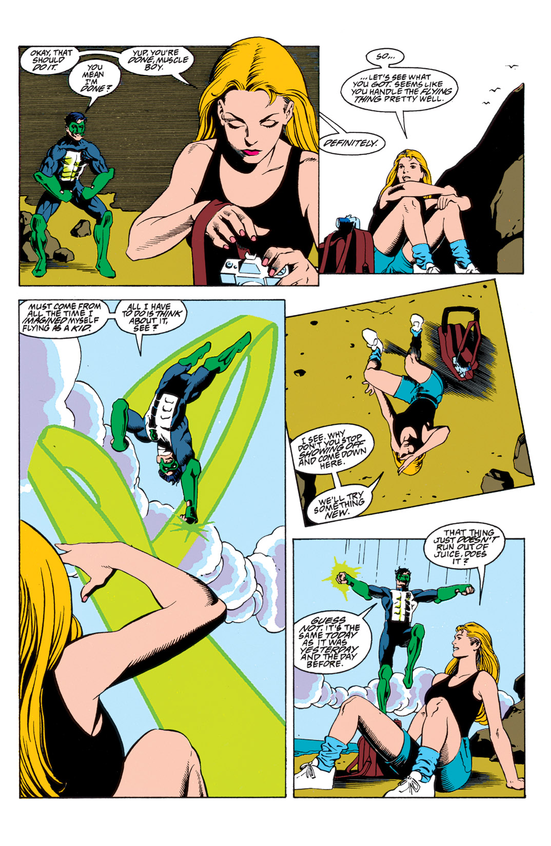 Read online Green Lantern (1990) comic -  Issue #52 - 5