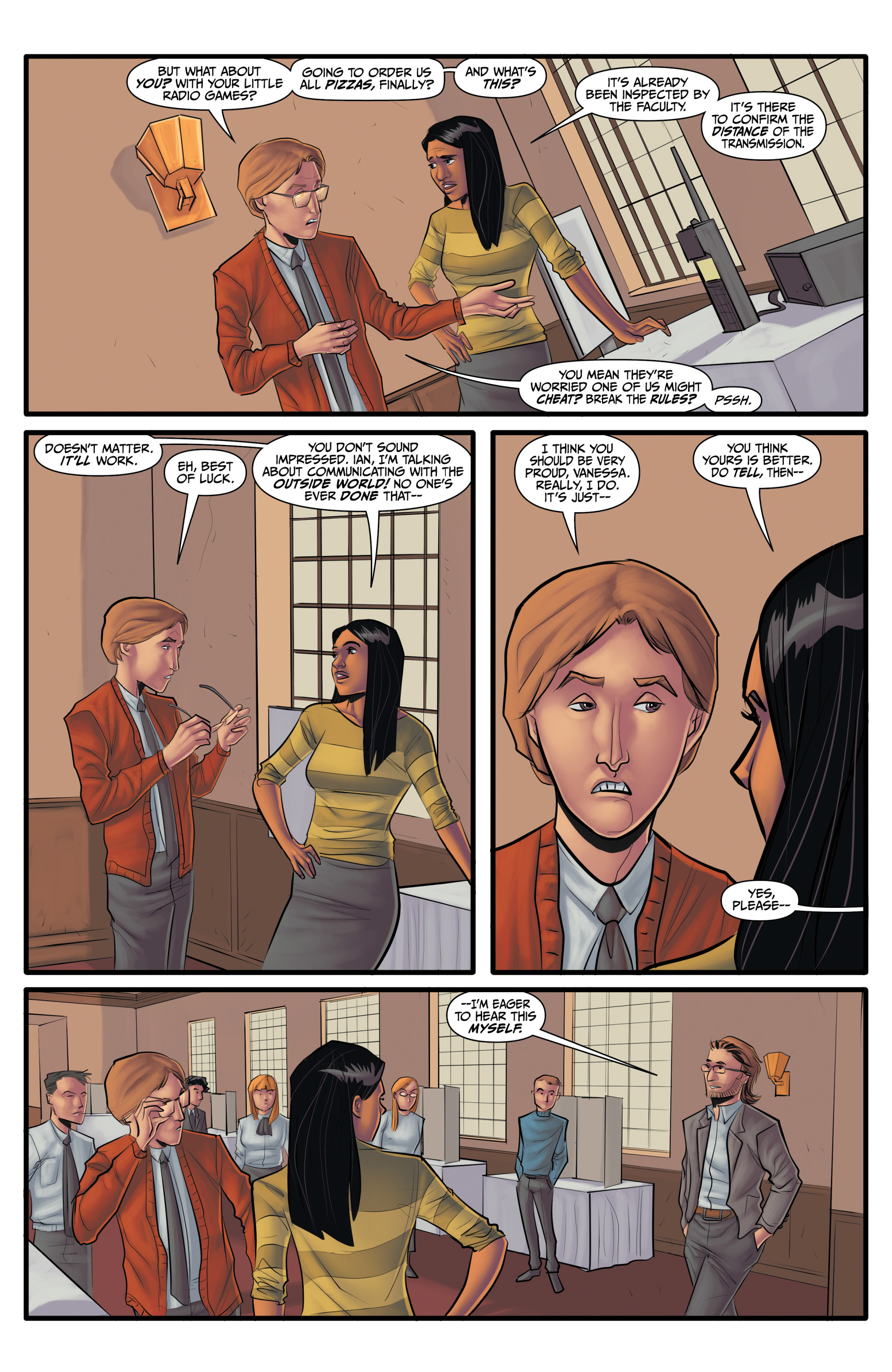 Read online Morning Glories comic -  Issue #49 - 20
