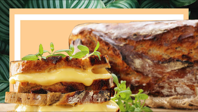 Sandwich con Queso Gouda y Manzana a la Parrilla