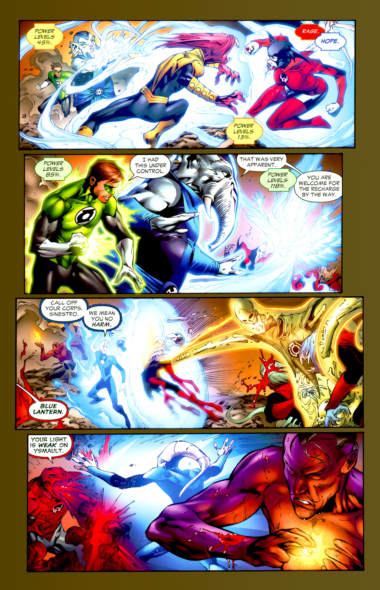 Read online Green Lantern (2005) comic -  Issue #37 - 16