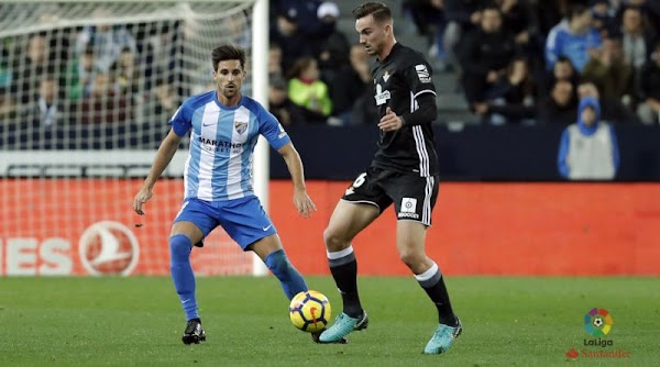 El Málaga confirma la lesión muscular de Adrián