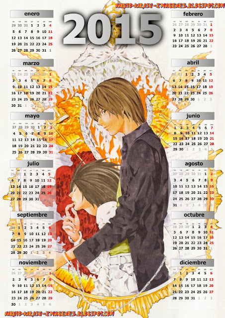 calendario death note 2015