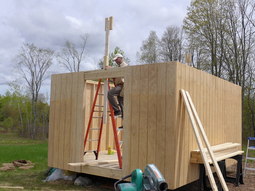 Nails and Sawdust Building a Roof