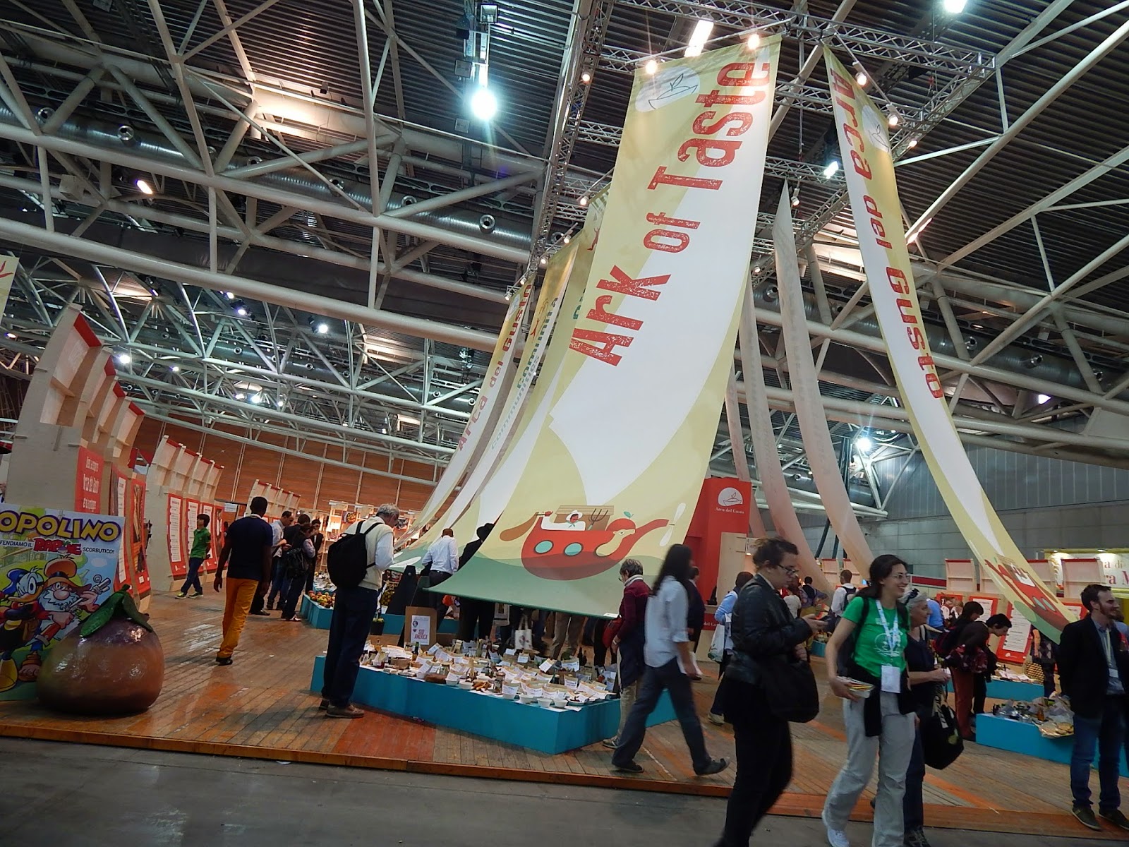 l'arca del gusto l'arca del gusto al salone del gusto di torino