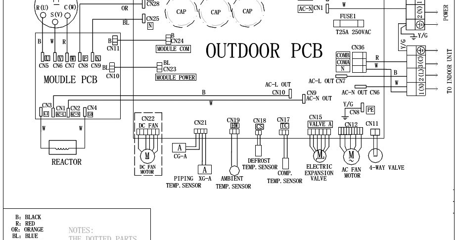 Lg Ac Outdoor Unit Wiring Diagram / Electrical Wiring Diagrams for Air