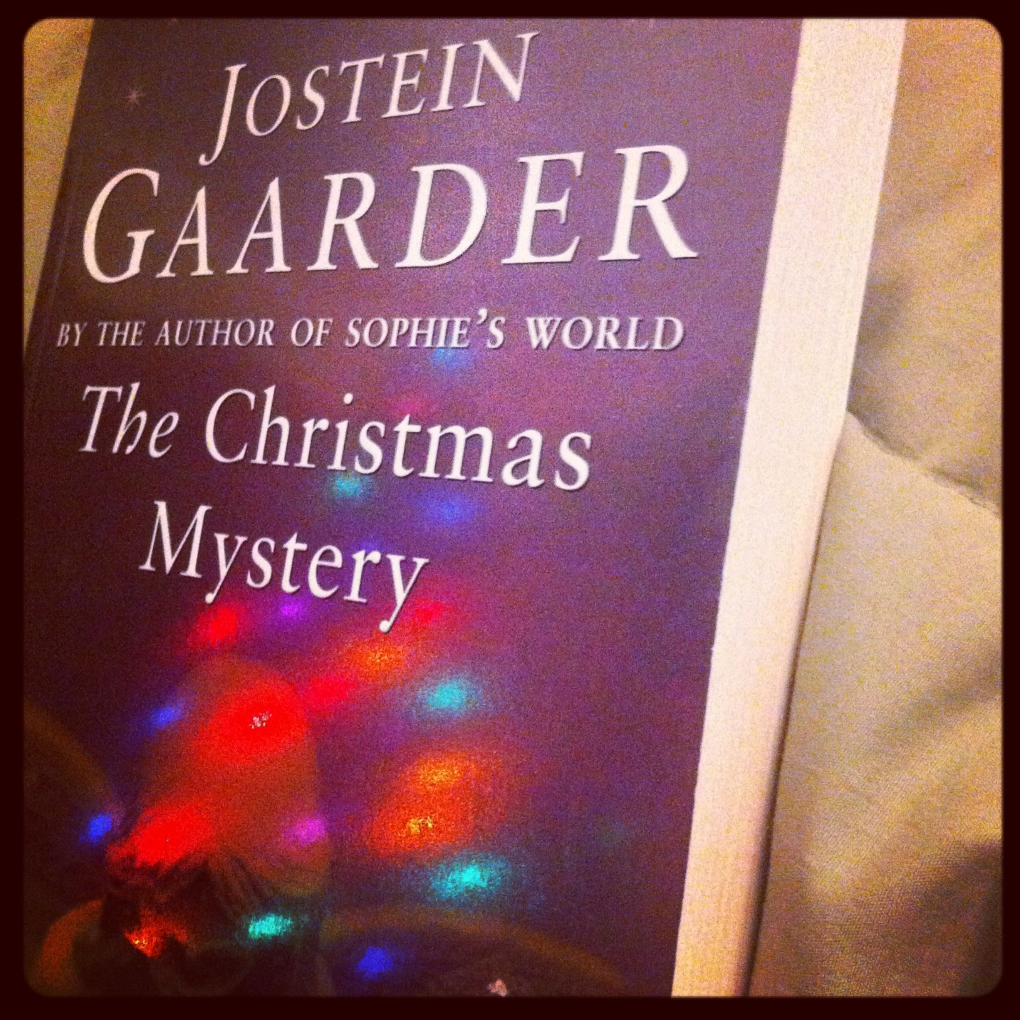 We Be Reading The Christmas Mystery by Jostein Gaarder