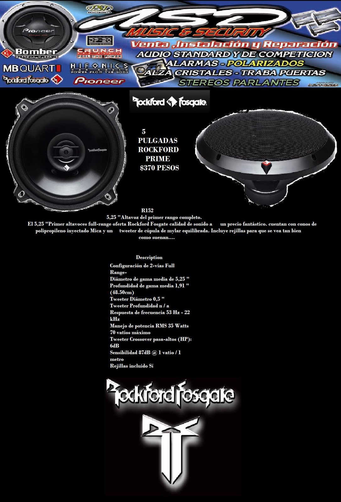 AUTORADIO SOUND DRINK, ASD MUSIC & SECURIT: INSTALACION Y VENTA DE
