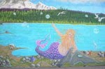"Sheme" detail form Mermaids at play mural on East Beach WR, circa 2006?