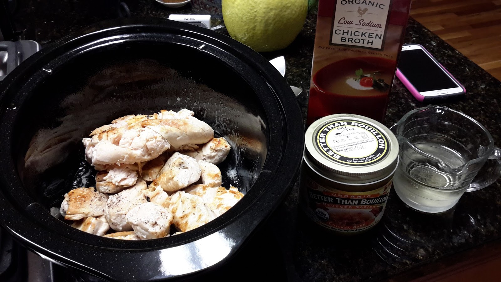 Straight from my heart! Slow Cooker Great Northern Beans with Chicken