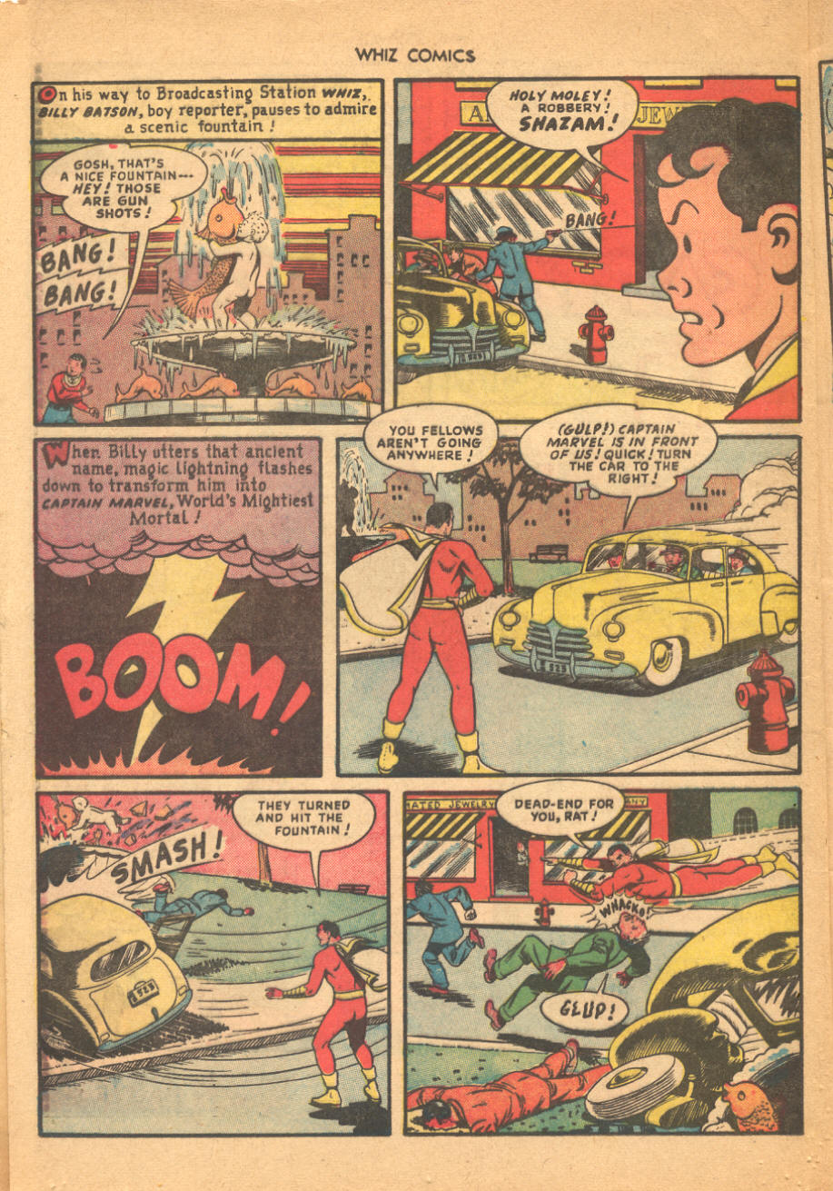 WHIZ Comics issue 111 - Page 4