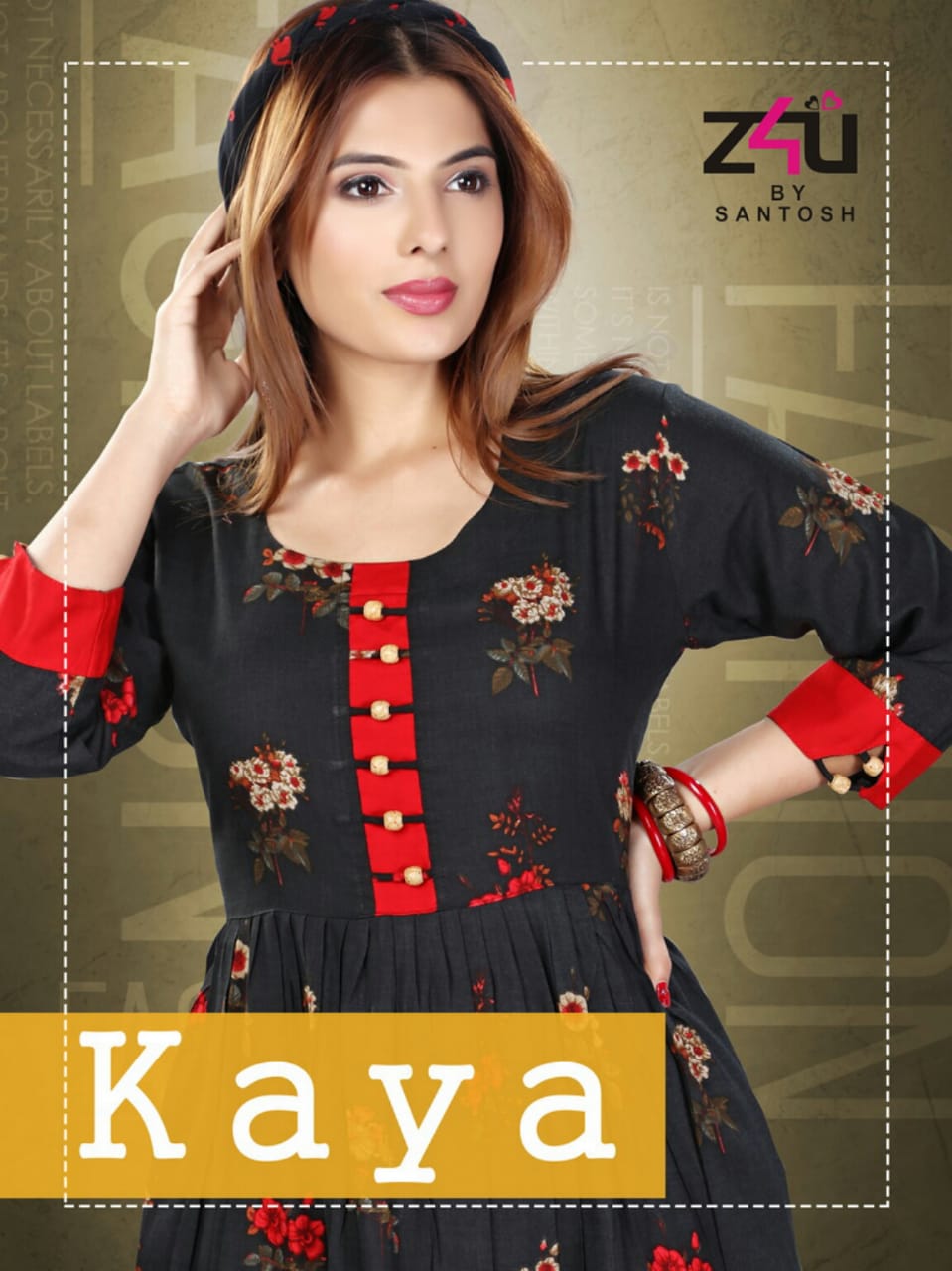 KAYA ZORA VOL 8 - Kora silk fabric embroidery work anarkali style kurtis -  Salwar Kameez Wholesaler | Kurtis Wholesaler | Sarees