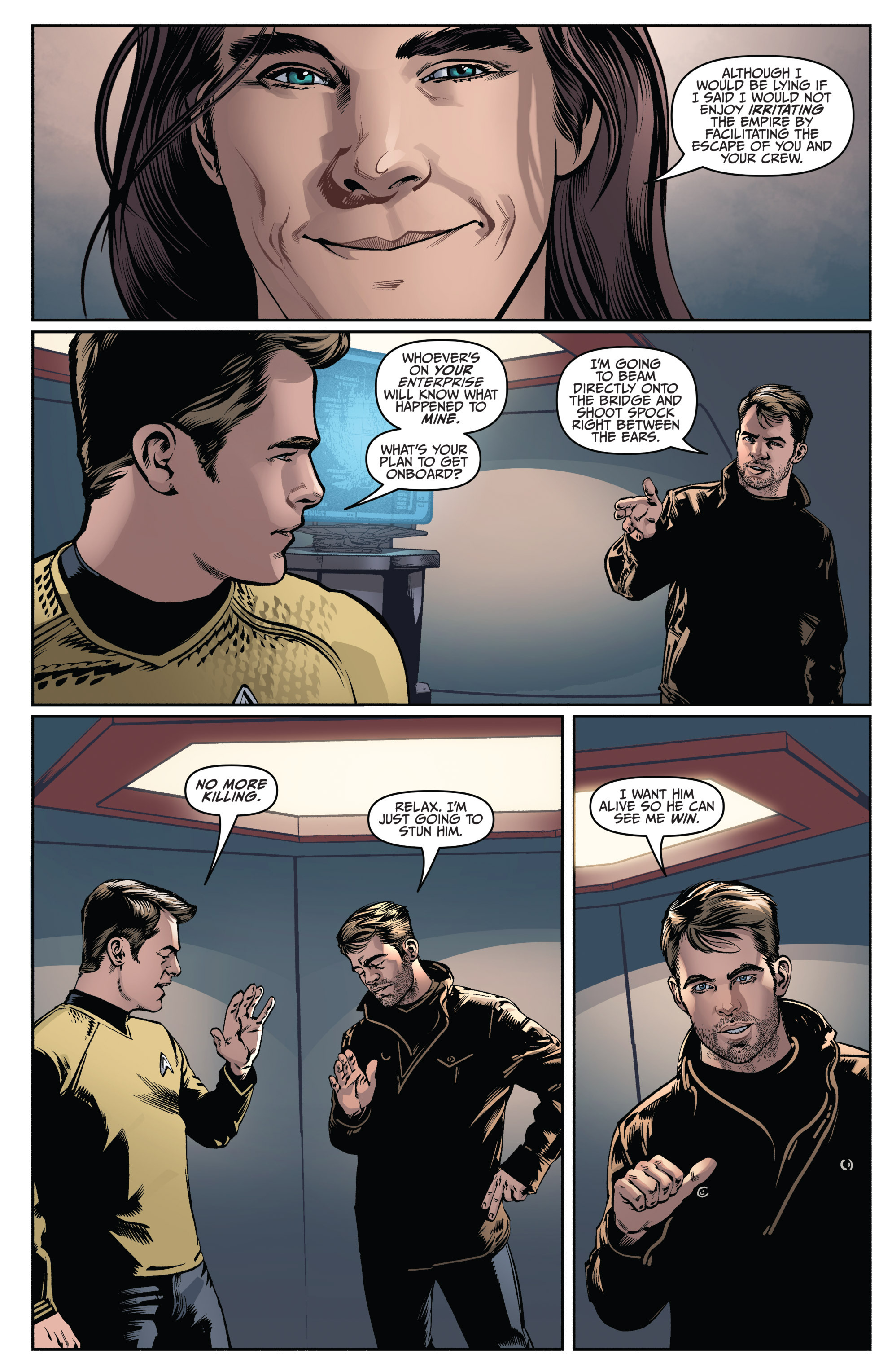 Read online Star Trek (2011) comic -  Issue #52 - 11