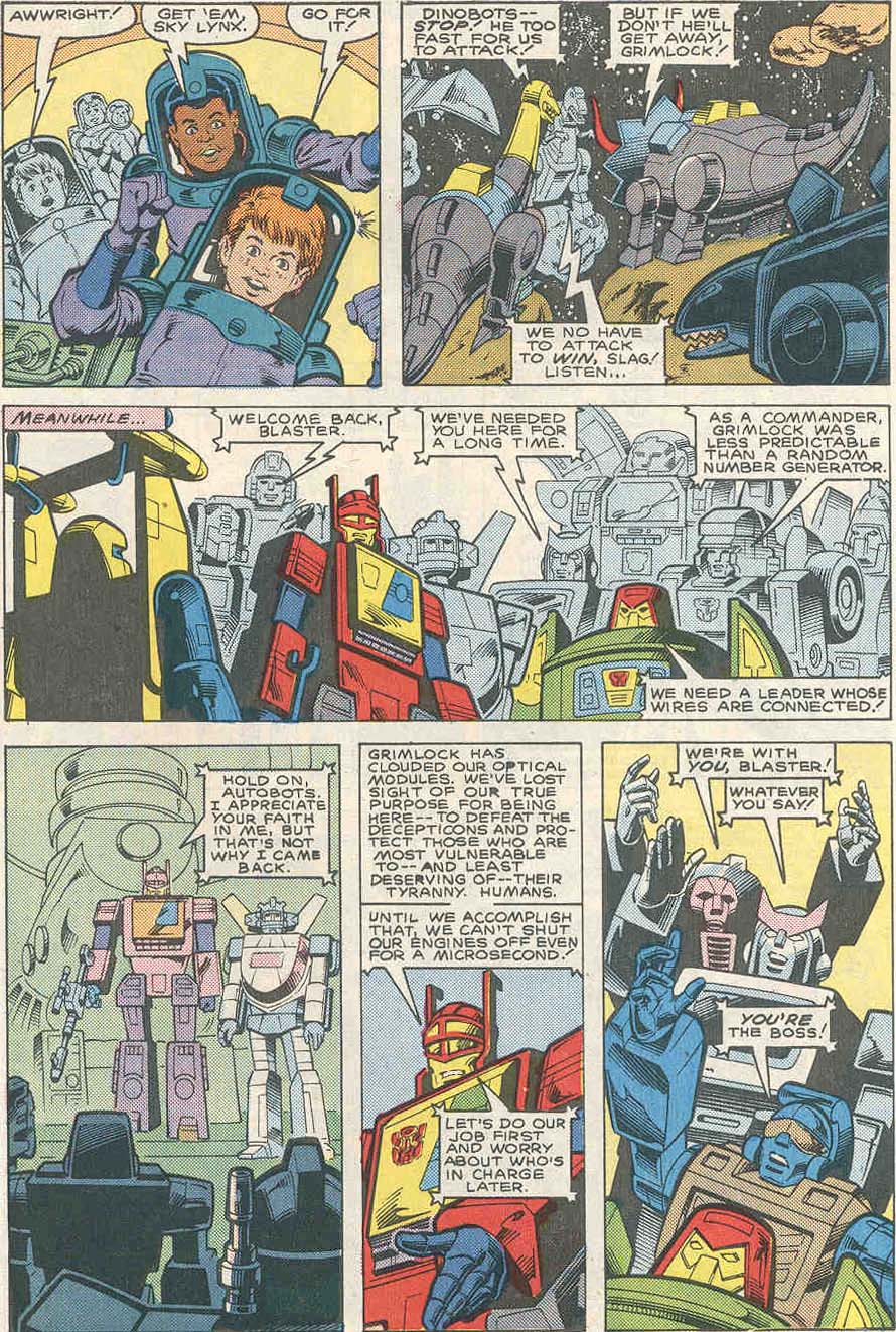 Read online The Transformers (1984) comic -  Issue #36 - 22