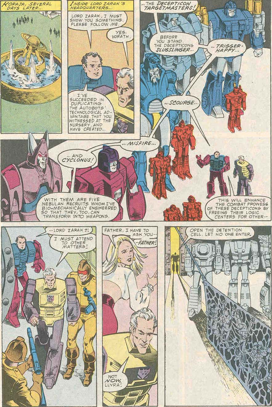 Read online The Transformers: Headmasters comic -  Issue #4 - 16