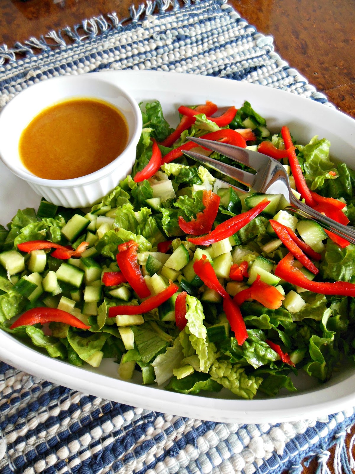 Carrot Ginger Salad Dressing - Our Sunday Cafe, the Retirement Edition!