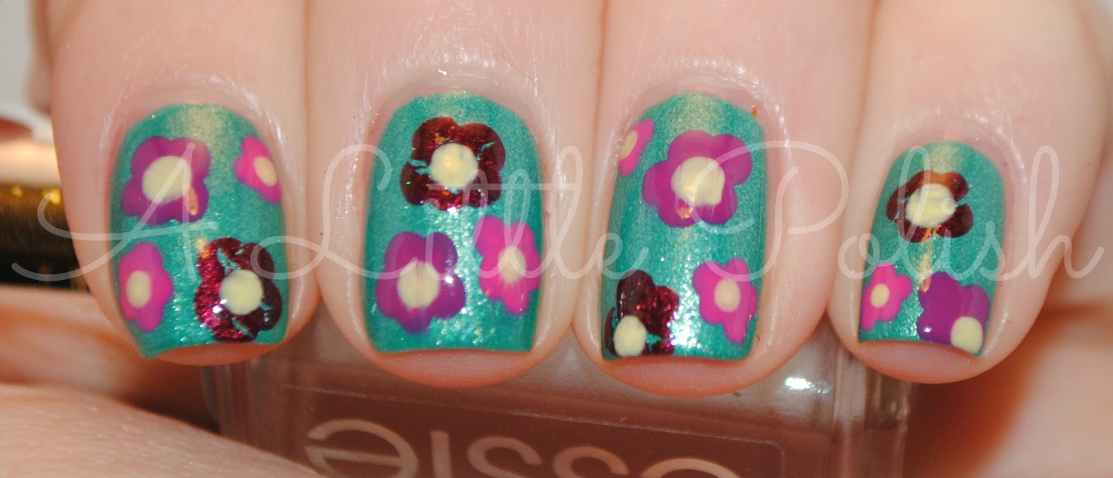 February Nail Art Designs with Flowers - wide 9