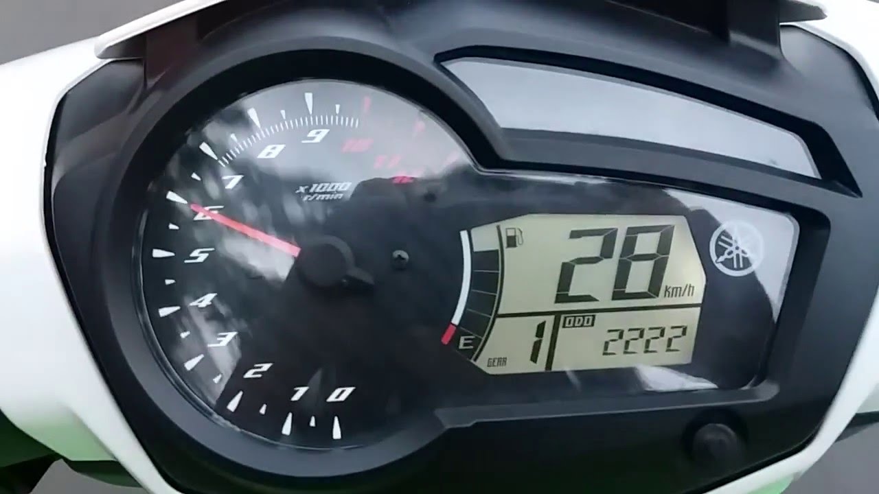 Fungsi Penjelasan Fitur Speedometer Yamaha Jupiter MX King 150