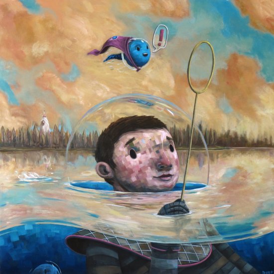 Nathan Durfee pinturas surreais oníricas sonhos narrativas