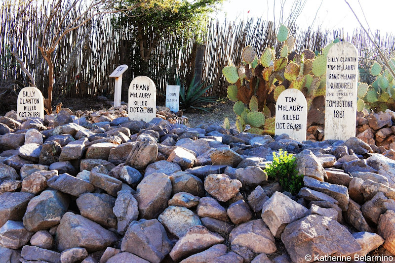 O.K. Corral Victims Buried in Boothill Graveyard Tombstone Arizona