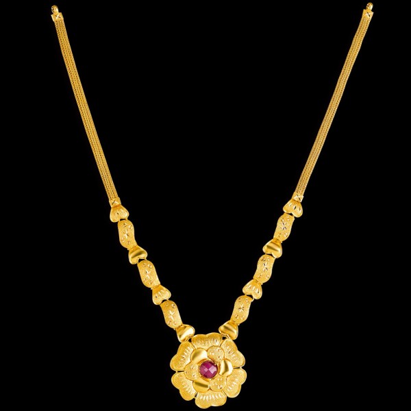 Kalyan jewellers long chain Clearance