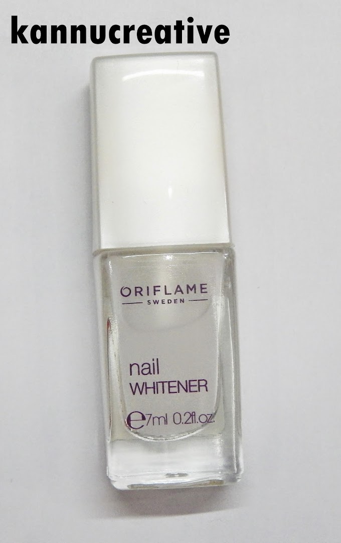 Oriflame Nail Whitener: Review + Swatch + Demo + Results