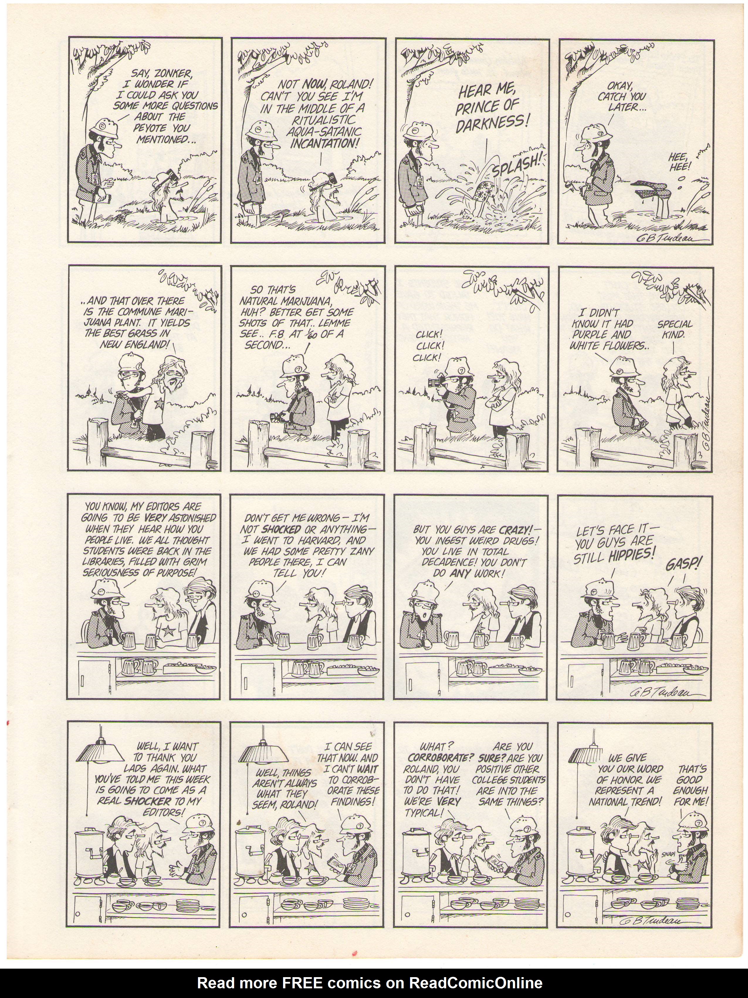 Read online The Doonesbury Chronicles comic -  Issue # TPB (Part 2) - 50