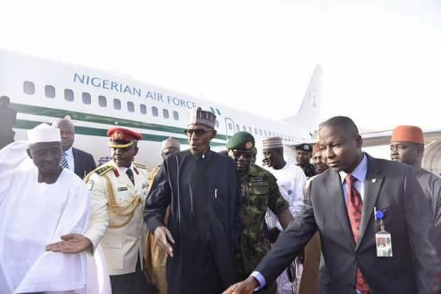 President Muhammadu Buhari is back!!!