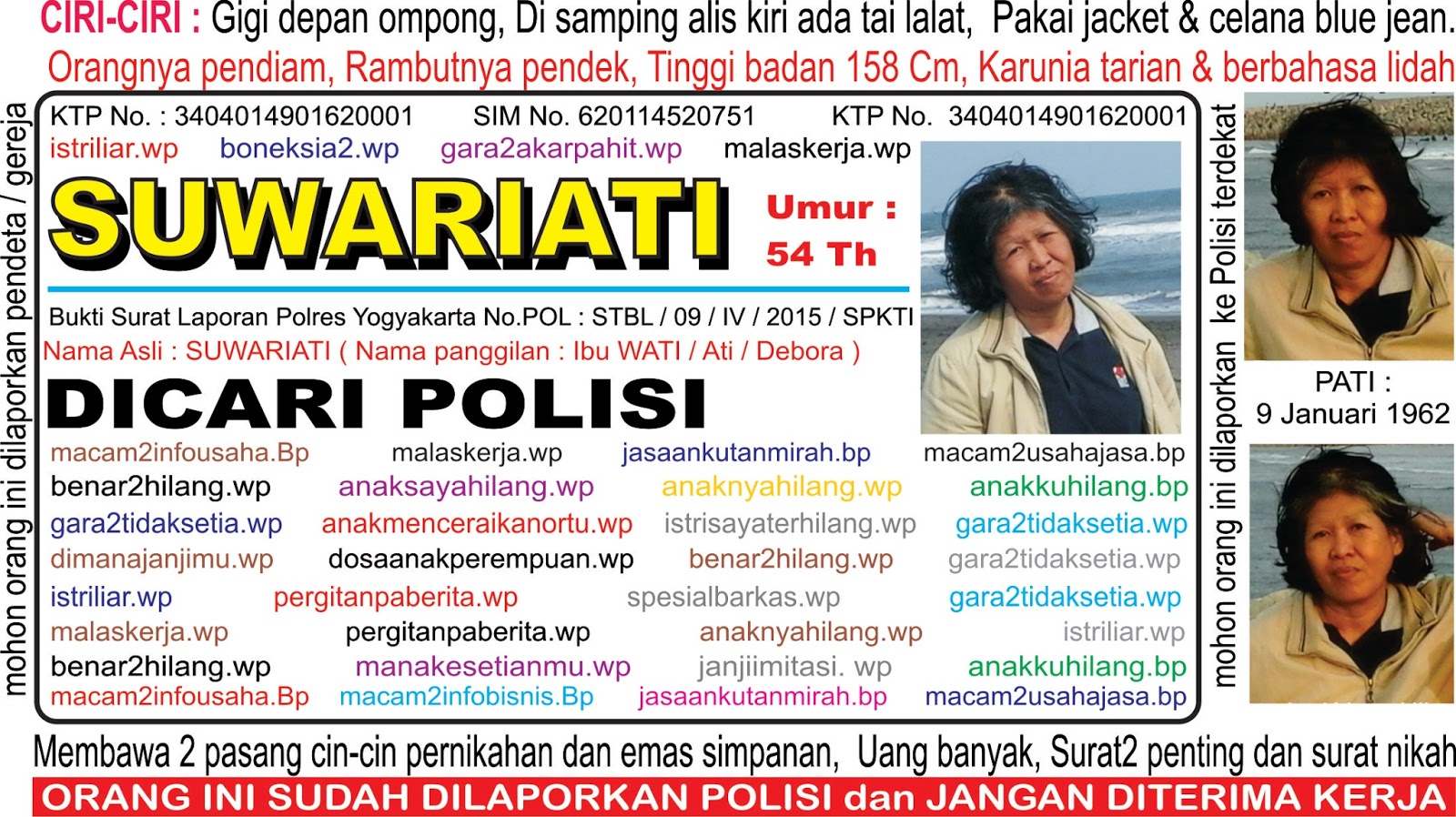 Freeport jakarta, Timika, Surabaya, Jakarta, Yogya, Bandung, Semarang