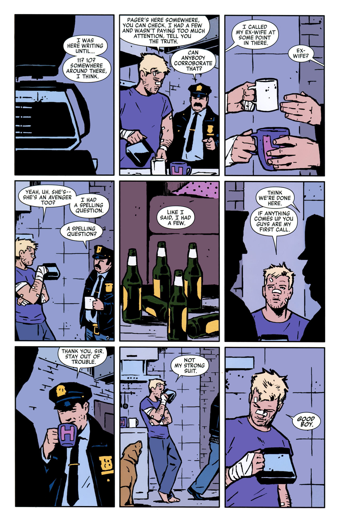 Read online Hawkeye (2012) comic -  Issue #13 - 10