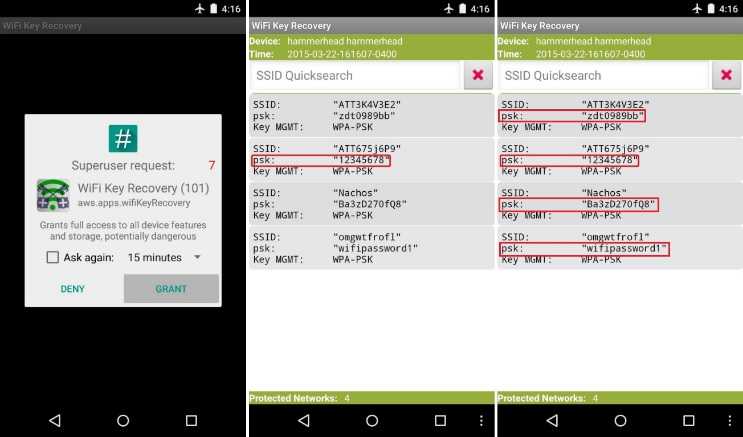 WiFi Key Recovery uygulaması bağlı olduğunuz wifi şifresini öğrenmek için en iyi yoldur.