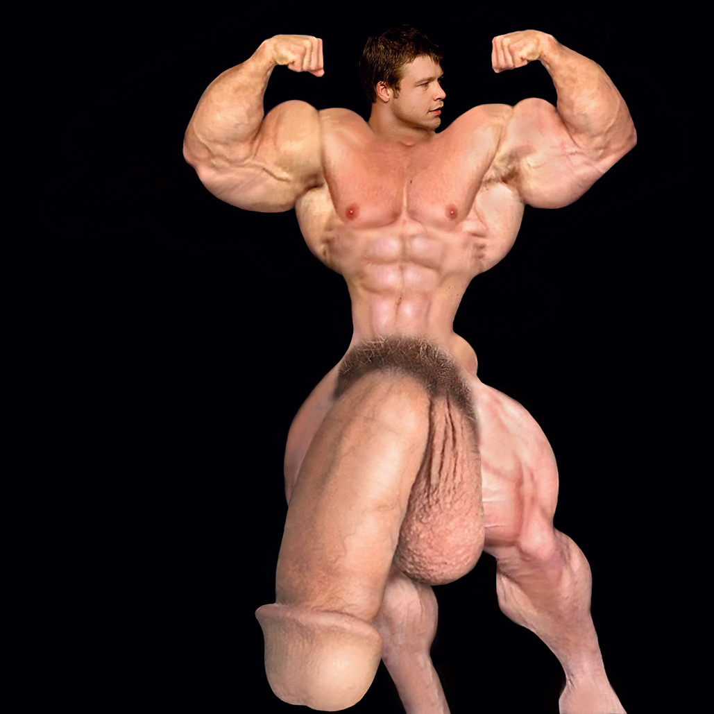 Adam Varga is back with gigantic muscles, massive balls, and a humongous so...
