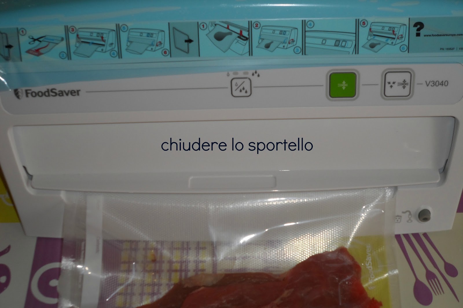 Quicolo - Sigillatrice Sottovuoto Per Alimenti, Mantiene Il Cibo Fresco Più A Lungo
