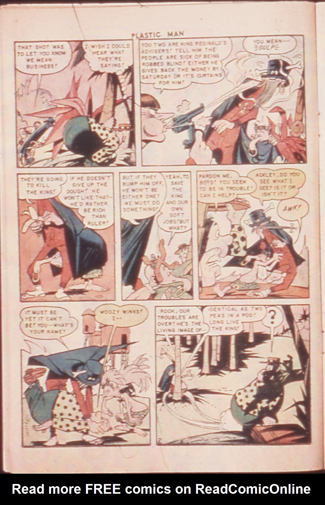 Read online Plastic Man (1943) comic -  Issue #59 - 16